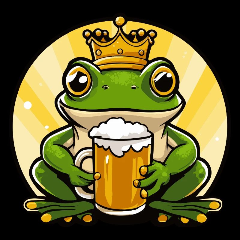 Frosch Bier Comic