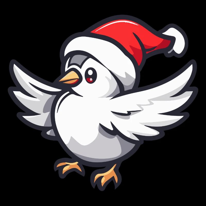 Taube Vogel Weihnachten