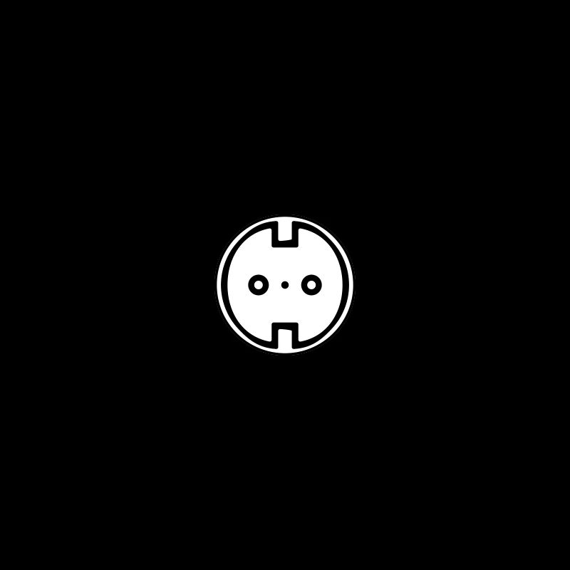 Steckdose Element Symbol
