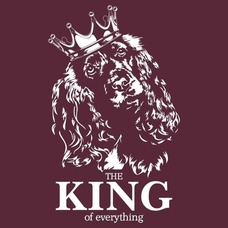 COCKER SPANIEL King Hundespruch Hunde Wilsigns