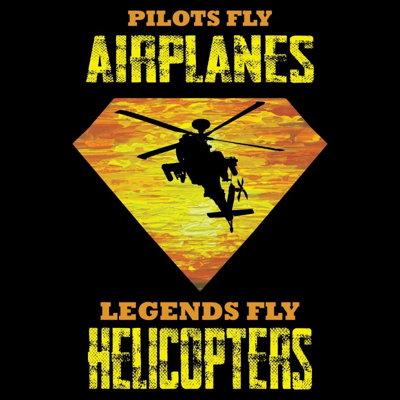 Legends Fly Helicopters Drôle de pilote d’hélicoptère