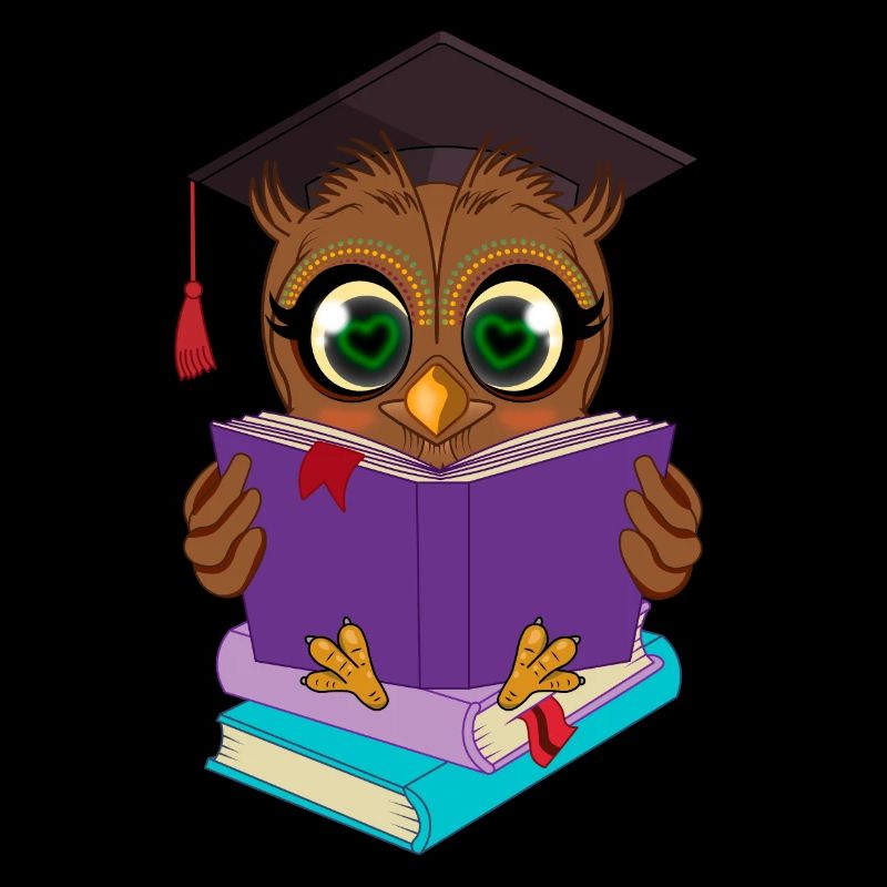 Büchereule Leseeule