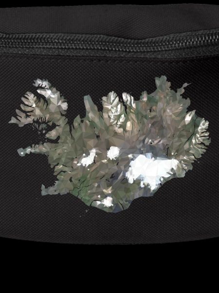 Island Karte Low Poly Stil