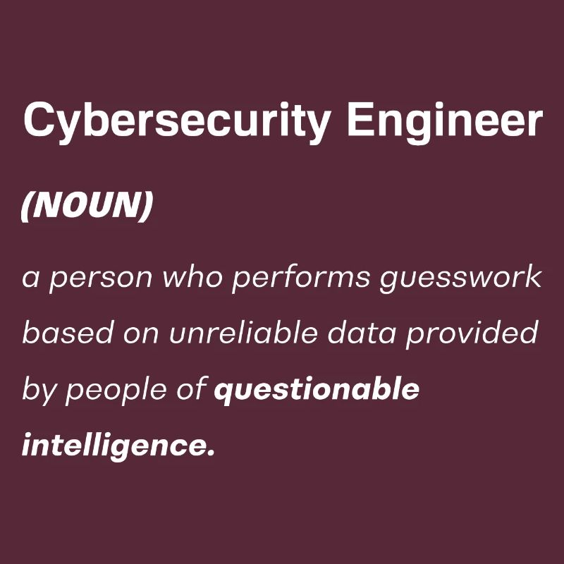 Cybersecurity Engineer Helpdesk Support Funny