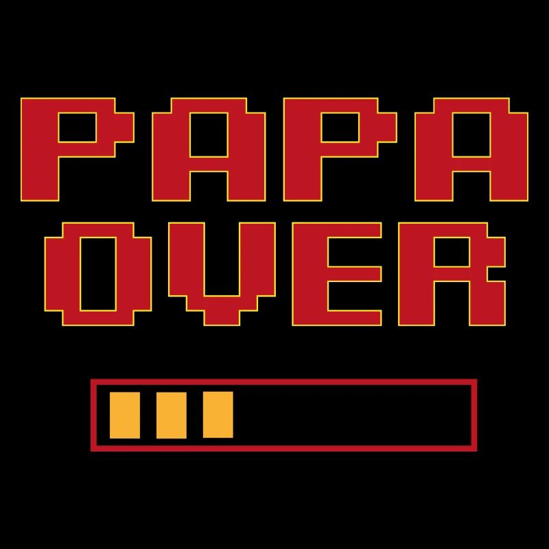 Papa over papa game over