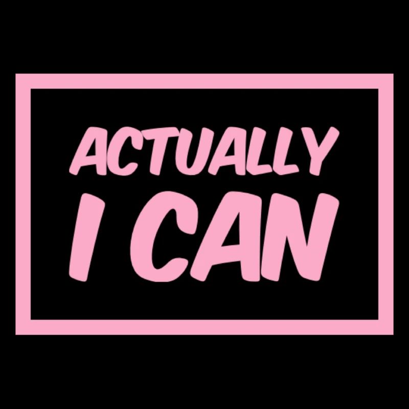 Actually ... I CAN !!! Neues Design / NEW DESIGN