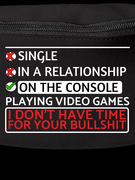 Gamer Single: Console-Only Attitude