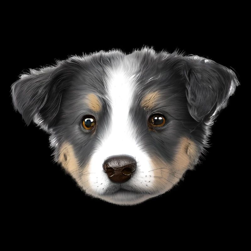 Propriétaire de chien chiot berger australien