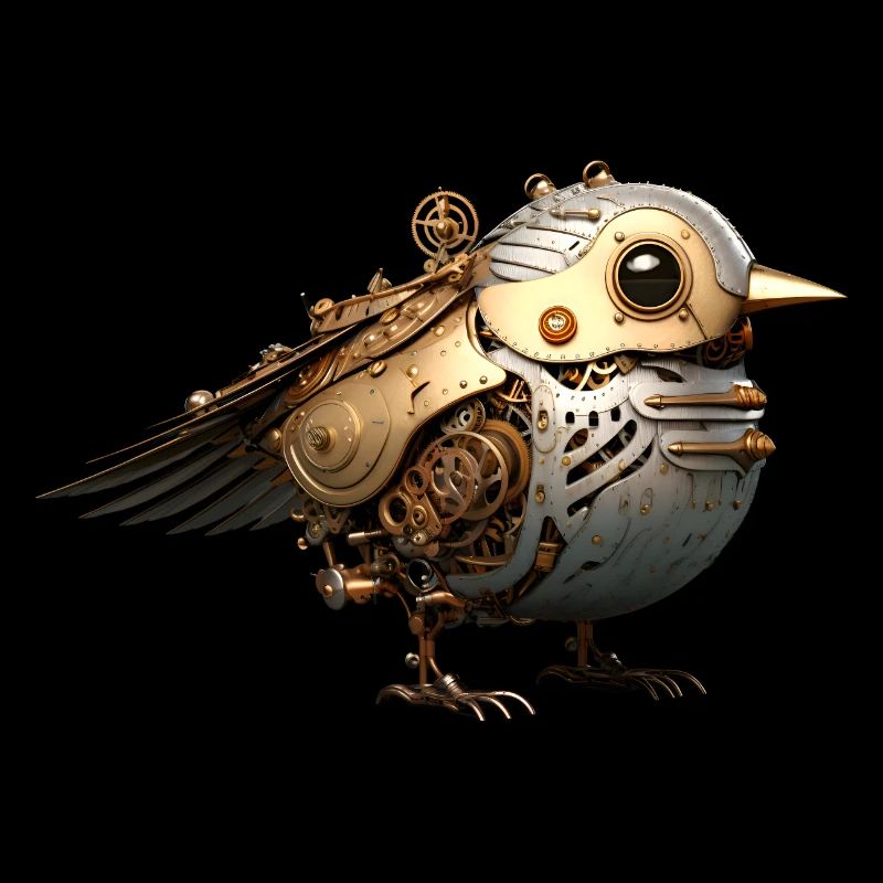 Steampunk Vogel