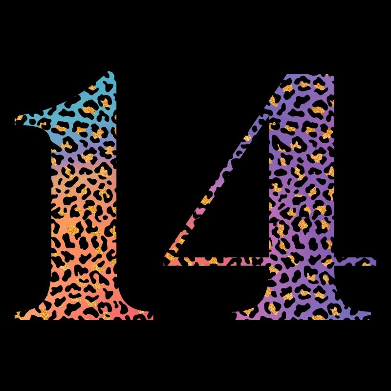 14e anniversaire léopard