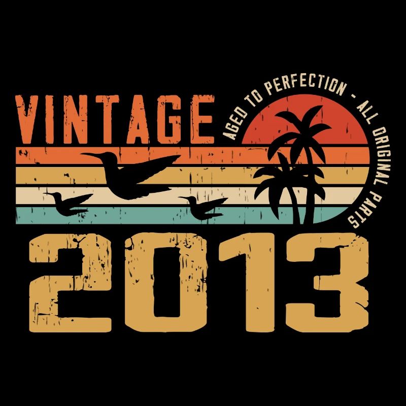Vintage 2013 Anniversary Gift - Vintage 2013