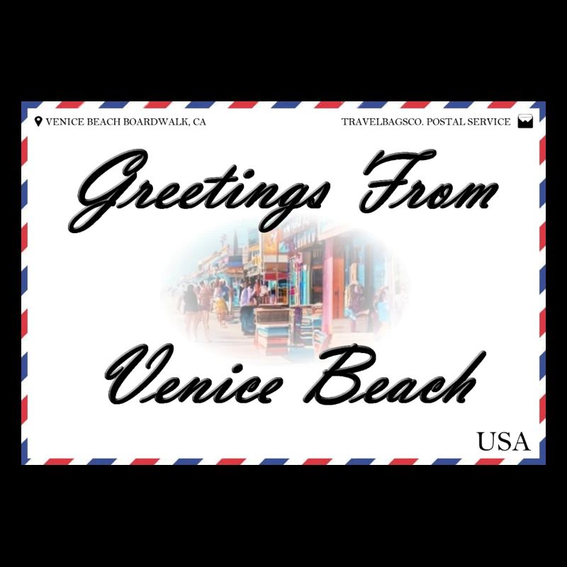 Carte postale souvenir de Venice Beach