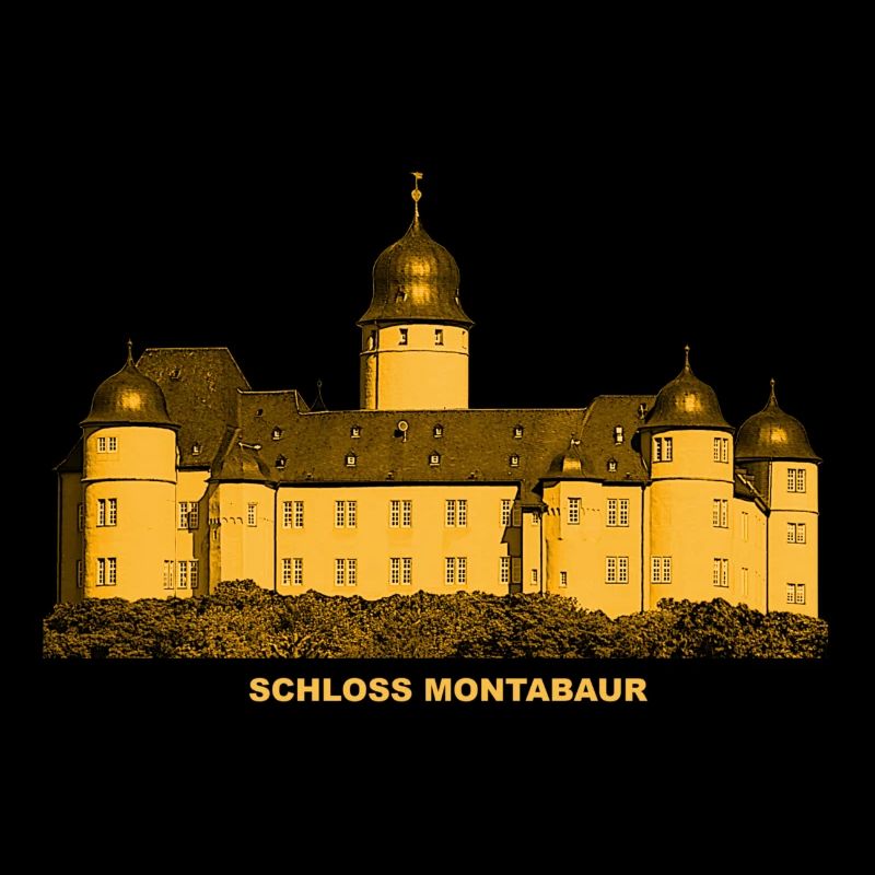 Château de Montabaur, Westerwald, Rhénanie-Palatinat