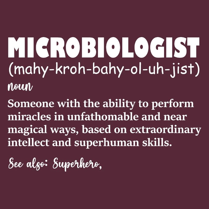Définition drôle de microbiologiste