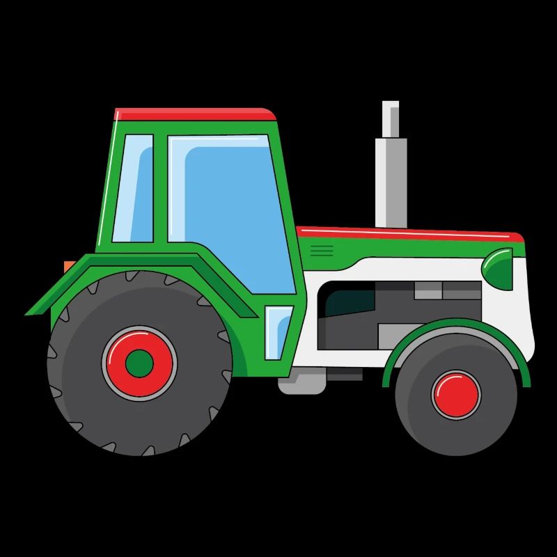 Tracteur vert