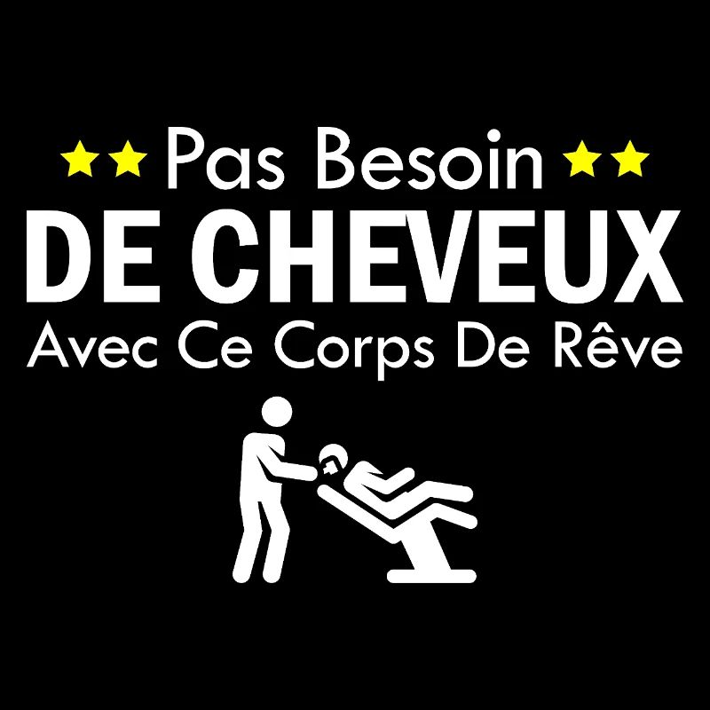 Pas besoin de cheveux avec ce corps de rêve