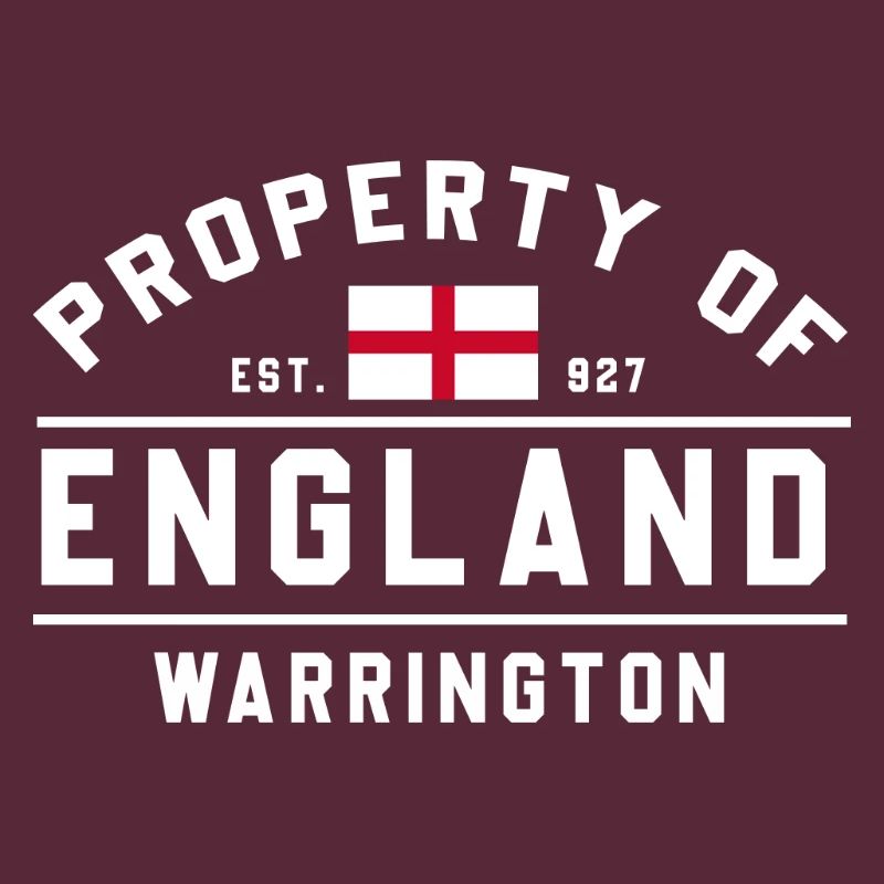 Conception du drapeau de l’Angleterre Warrington