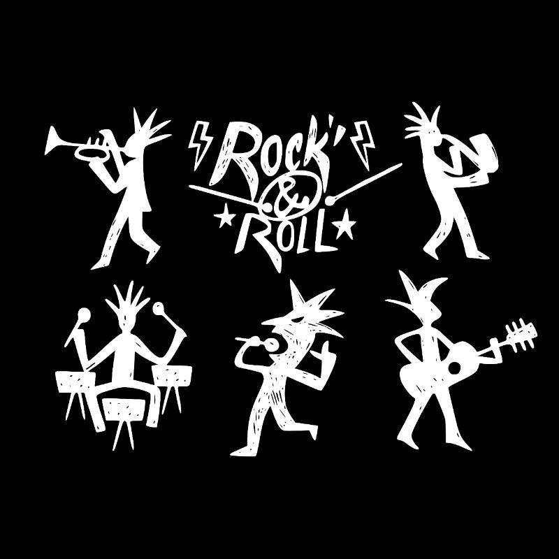 Groupe de rock and roll