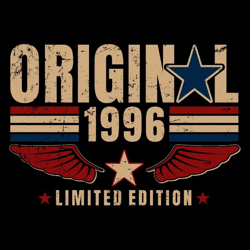 Cadeau de 30e anniversaire Millésime original 1996