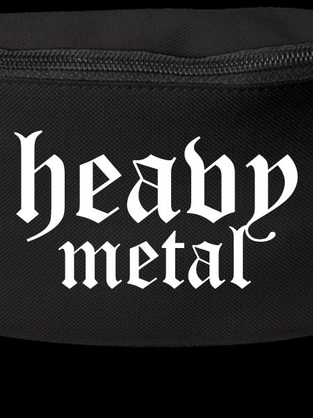 Heavy Metal Gothic Script Tee