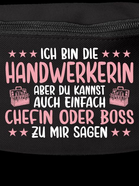 Handwerkerin oder Chefin Handwerk