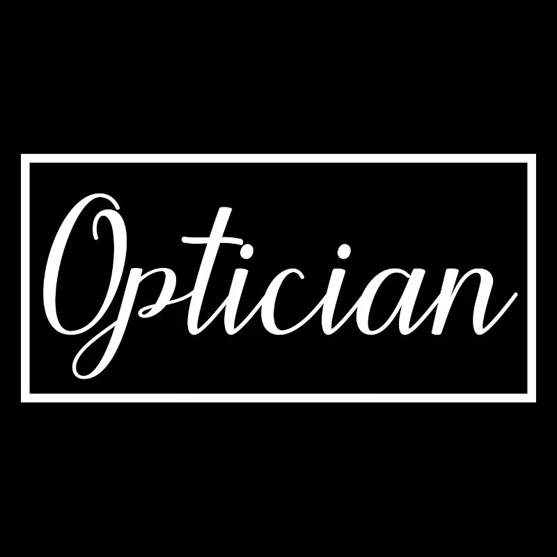 Optiker stolzer diplomierter Optikerstudent