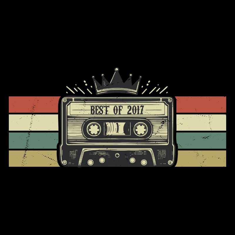 Kassette 2017 - Born In 2017 Geburtstagsgeschenk