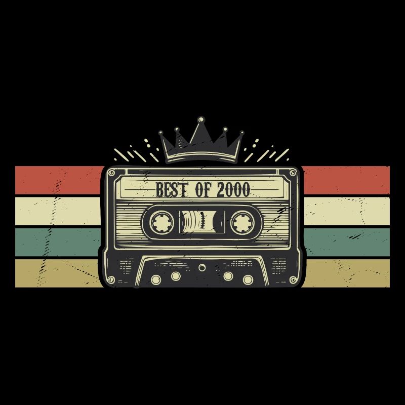 Cassette 2000 - Born In 2000 Birthday Gift