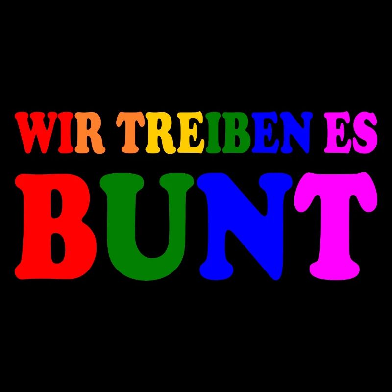 Wir treiben es bunt