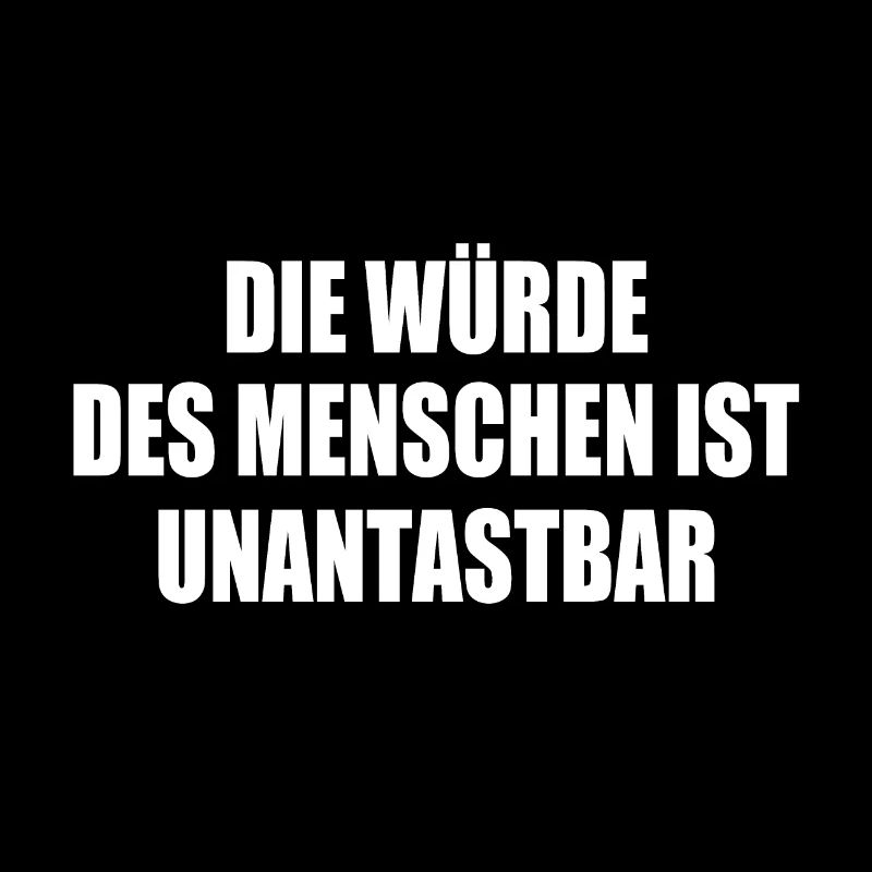 Human dignity is inviolable