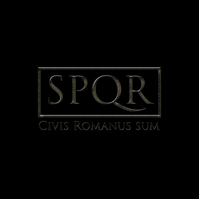 Poisson-chat Civis Romanus (noir)