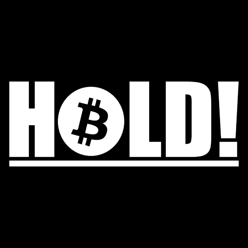 Crypto Hold Currency Bitcoin Digital Coin Merch