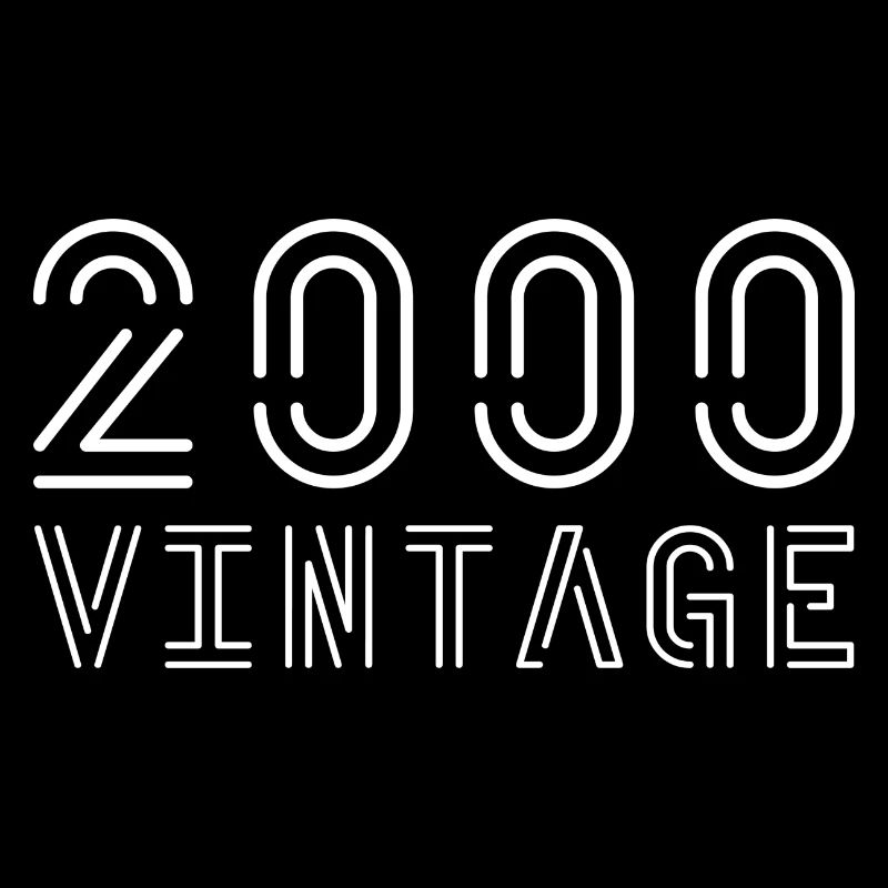 2000 millésime 2000 anniversaire 2000 rétro