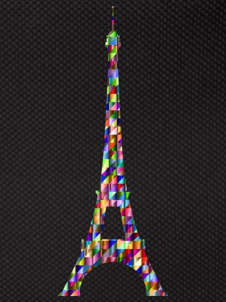 Eiffel Tower Rainbow