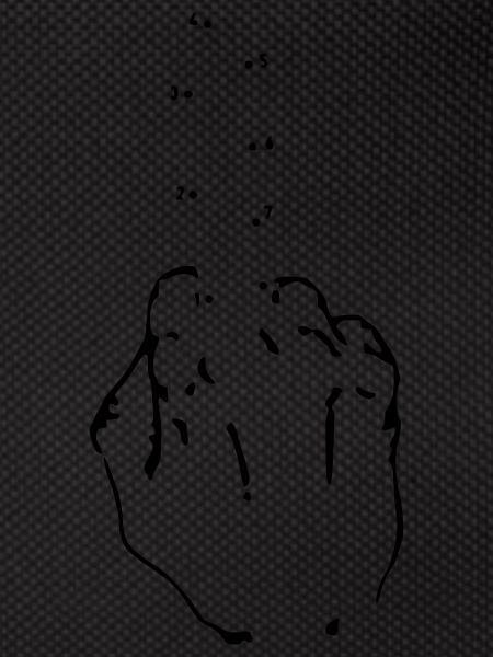 middle finger