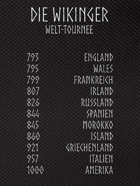Viking tour dates
