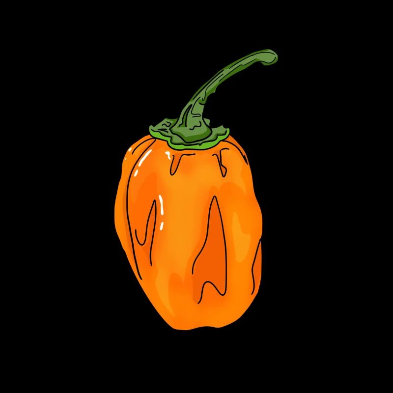 Piment Chili Piment Habanero Manger Sharp