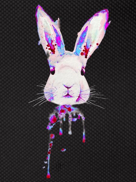 Rabbit Neon Purple