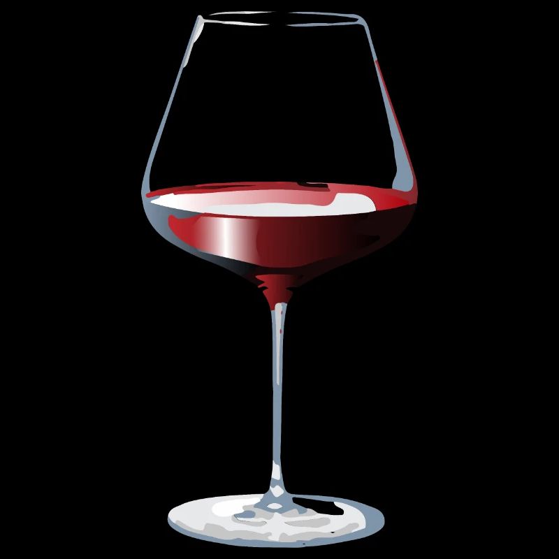 Verre de vin rouge