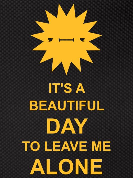 leave me alone day