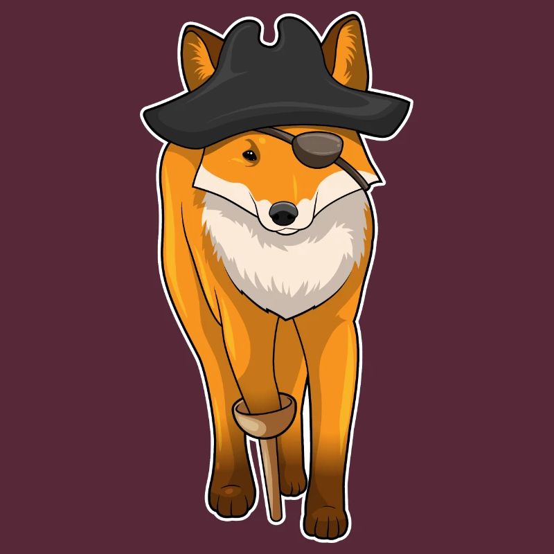 Fox Pirate Eye Patch