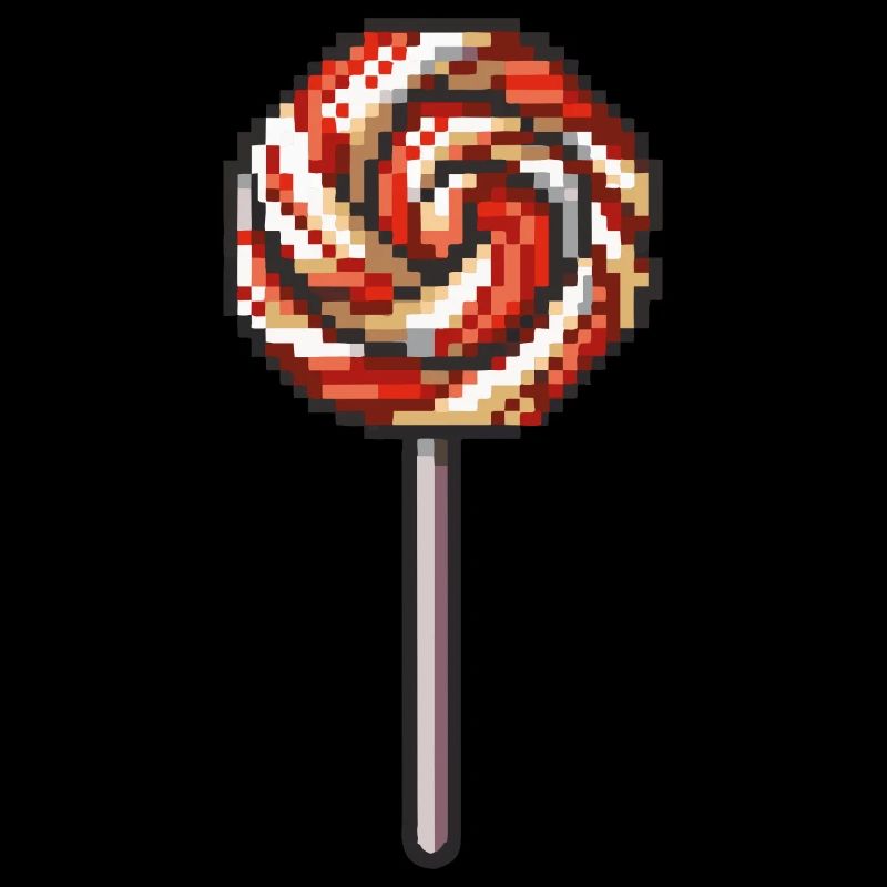 Icône de pixel de sucette