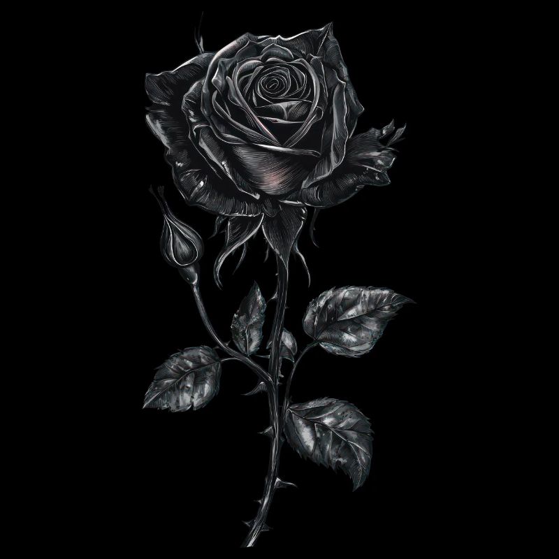 Rose noire