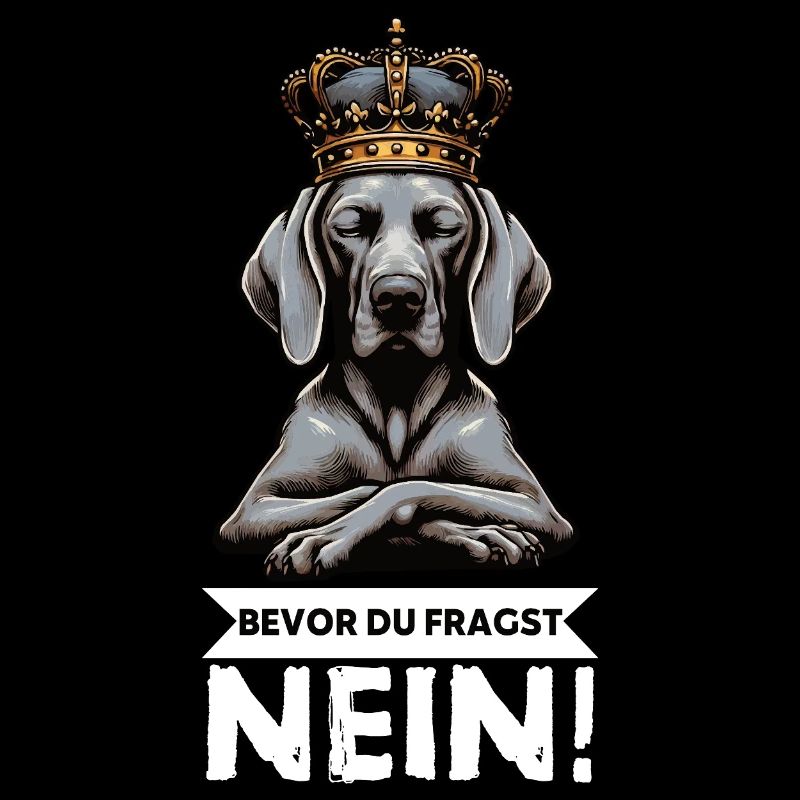 Before you ask: No Weimaraner Weimaraner owner