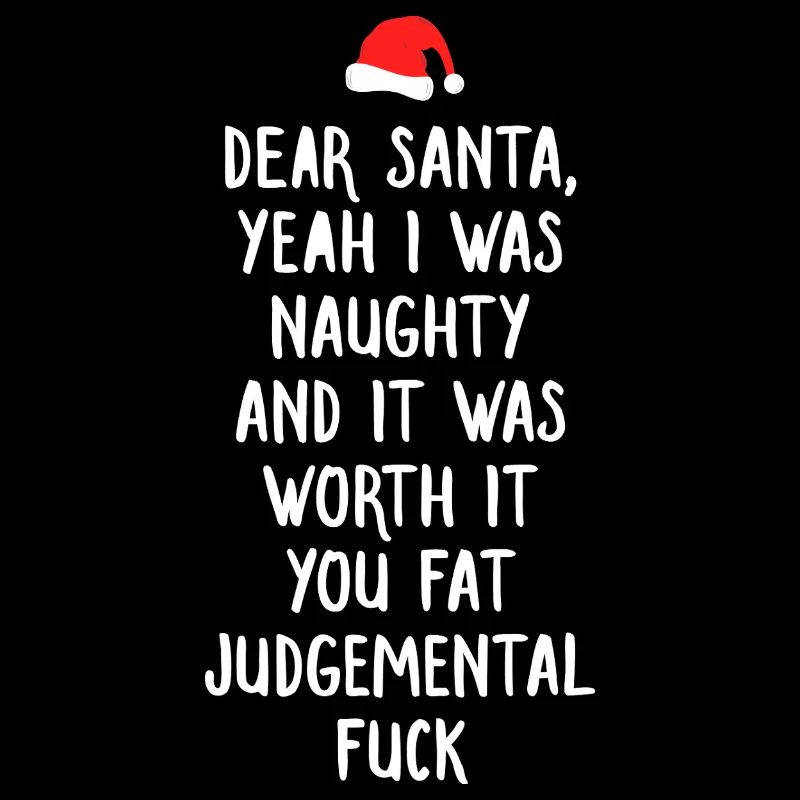 Naughty Santa Confession Tee Christmas