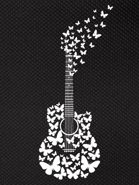 Guitar Butterflies
