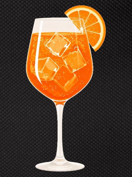 Cocktail mit Orange