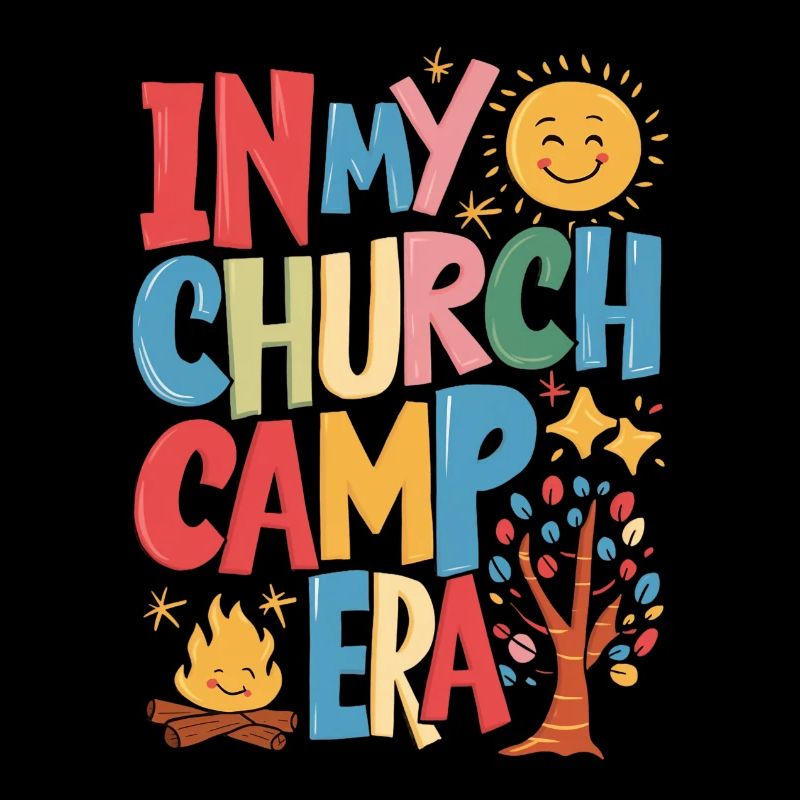 À l’époque de mon camp d’église VBS, Bible Camp Fun