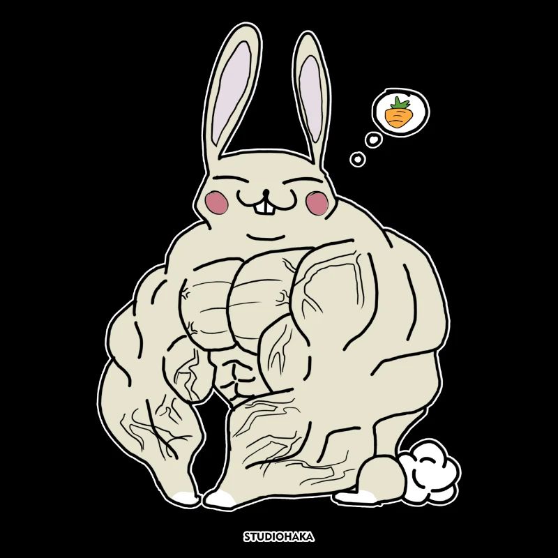 VEGI POWER BUNNY STUDIOHAKA