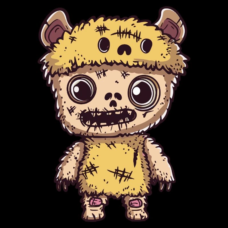 Alpaca Llama Halloween Funny Zombie